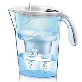 Laica Pack Jarra Filtrante Stream Alkawater 2.3L Blanca + 1 Filtro Alkawater
